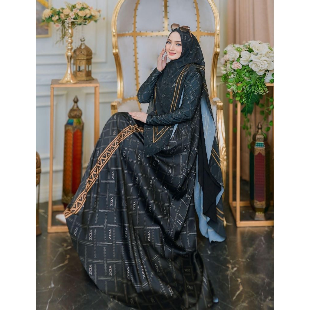 Gamis Syari Terbaru CKP Series By Yodizen / Gamis Syari Kekinian / Gamis Syari Mewah / Gamis Syari K