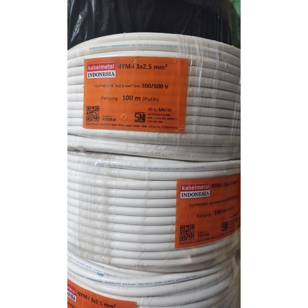 kabel 3x2,5 nym metal 100m