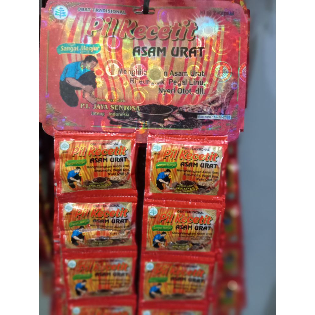 PIL KECETIT ASAM URAT
