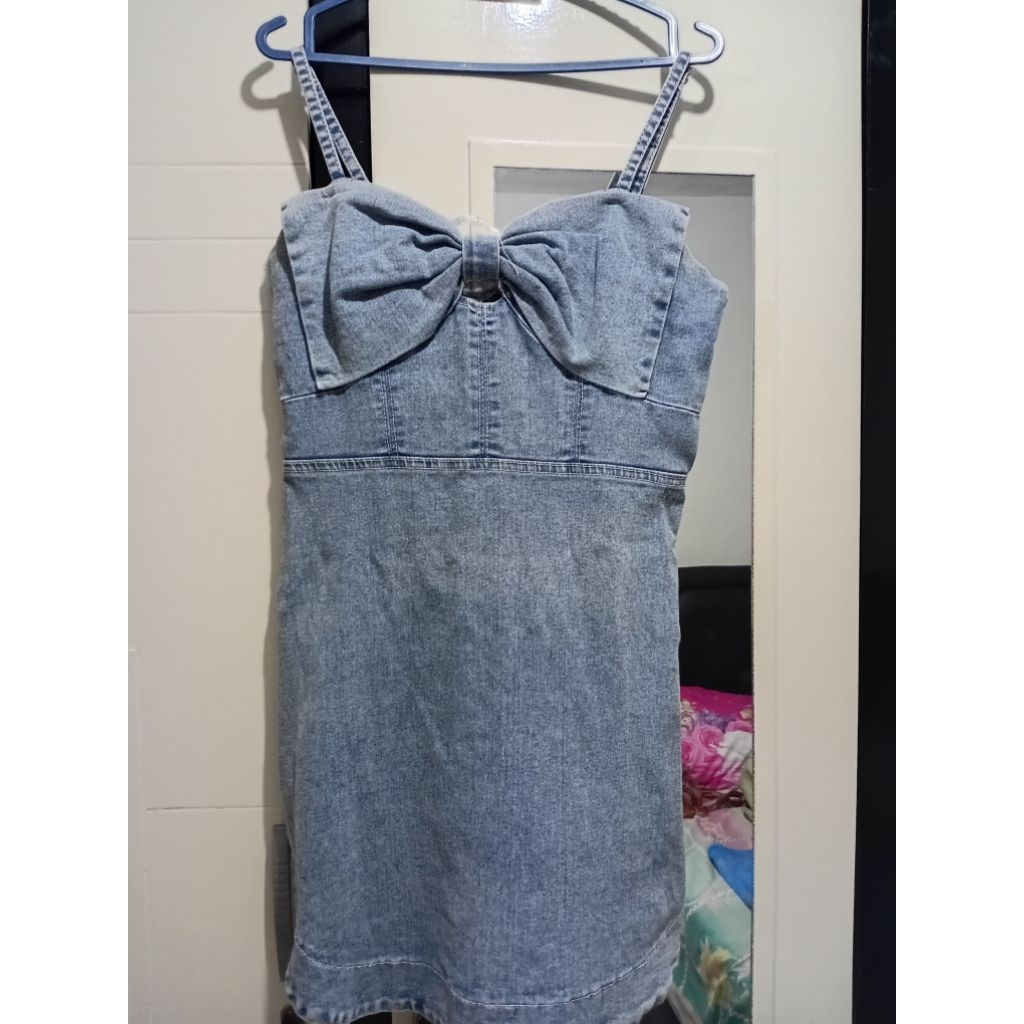 preloved denim dress