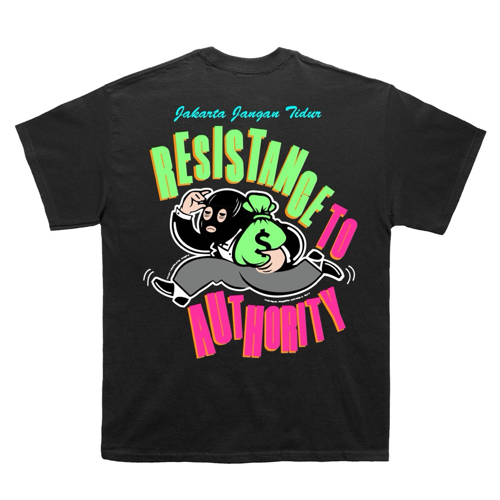 Kaos Jakarta Jangan Tidur article Monopolyman