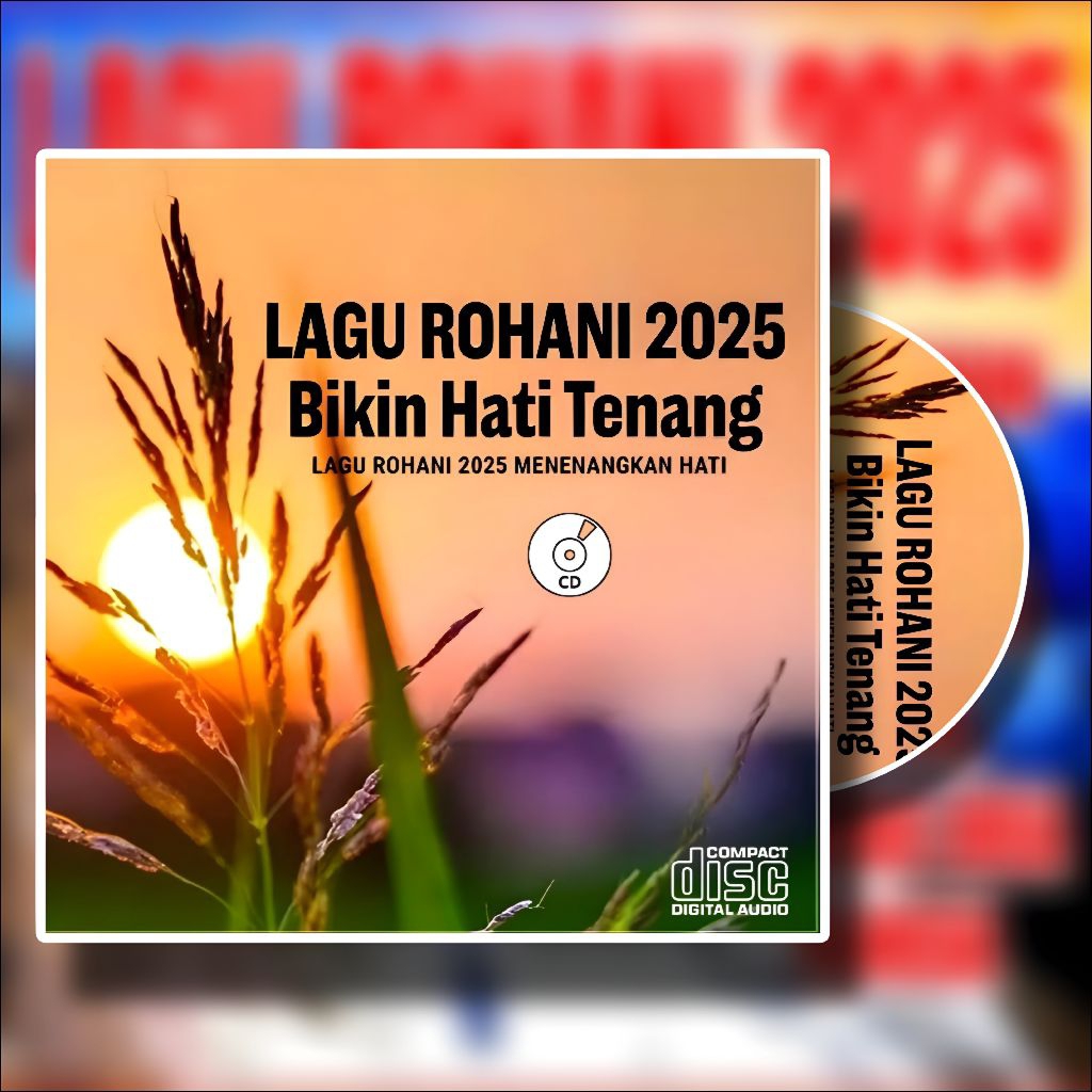 KASET CD ROHANI TERPOPULER 2025 - KASET LAGU ROHANI BIKIN HATI TENANG - KASET LAGU PENYEJUK HATI - K