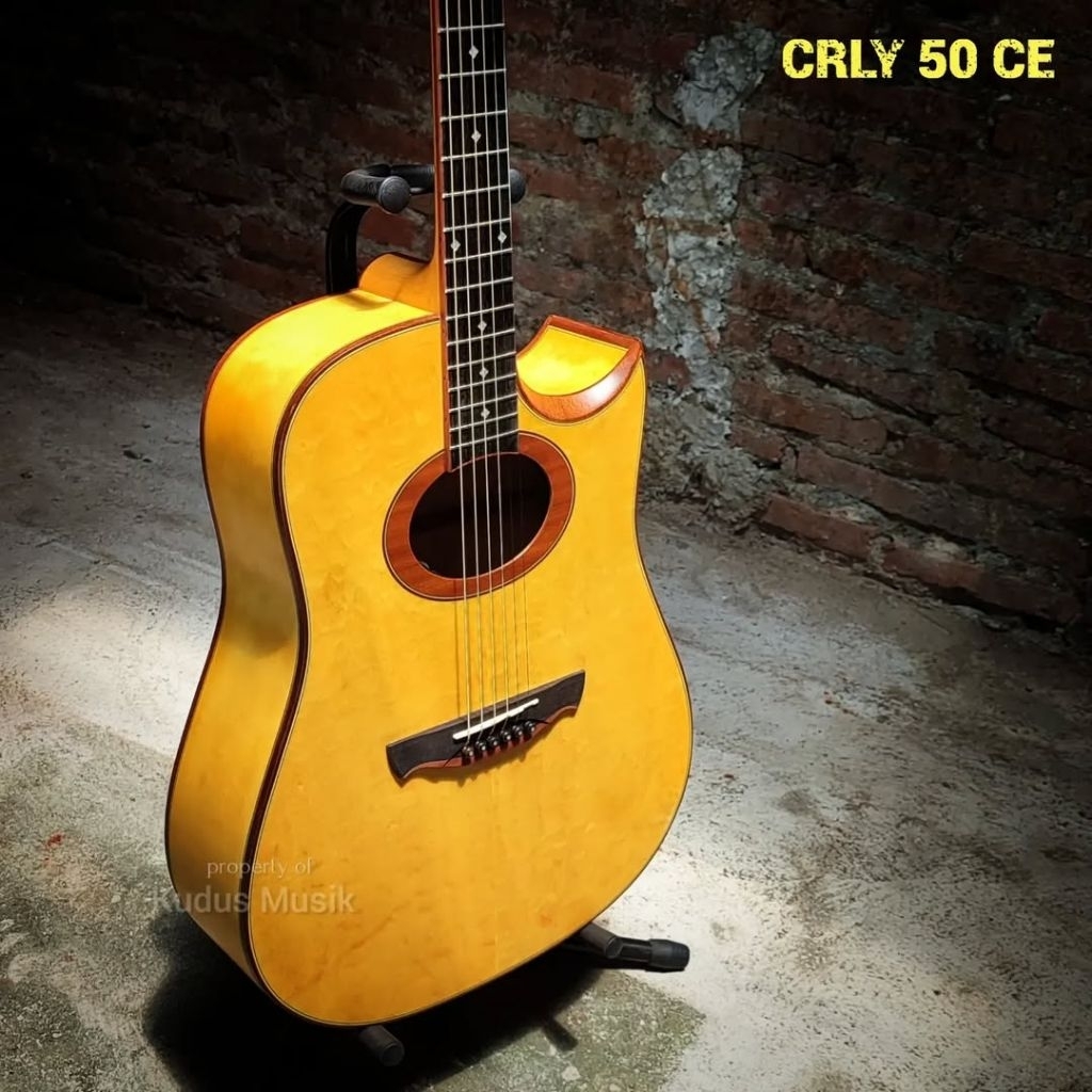 gitar akustik elektrik original samick CRLY 50 CE