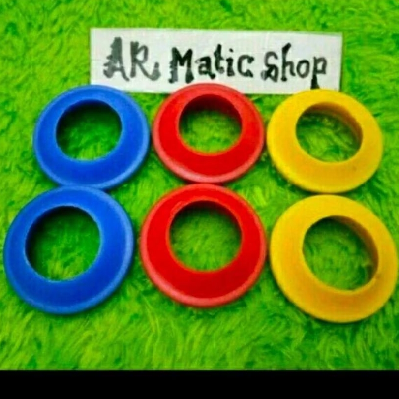 Seal Shock Warna Sil Debu AS LCM Suspension Shock Depan Ukuran 26 untuk Honda Yamaha Suzuki Mio Nouv