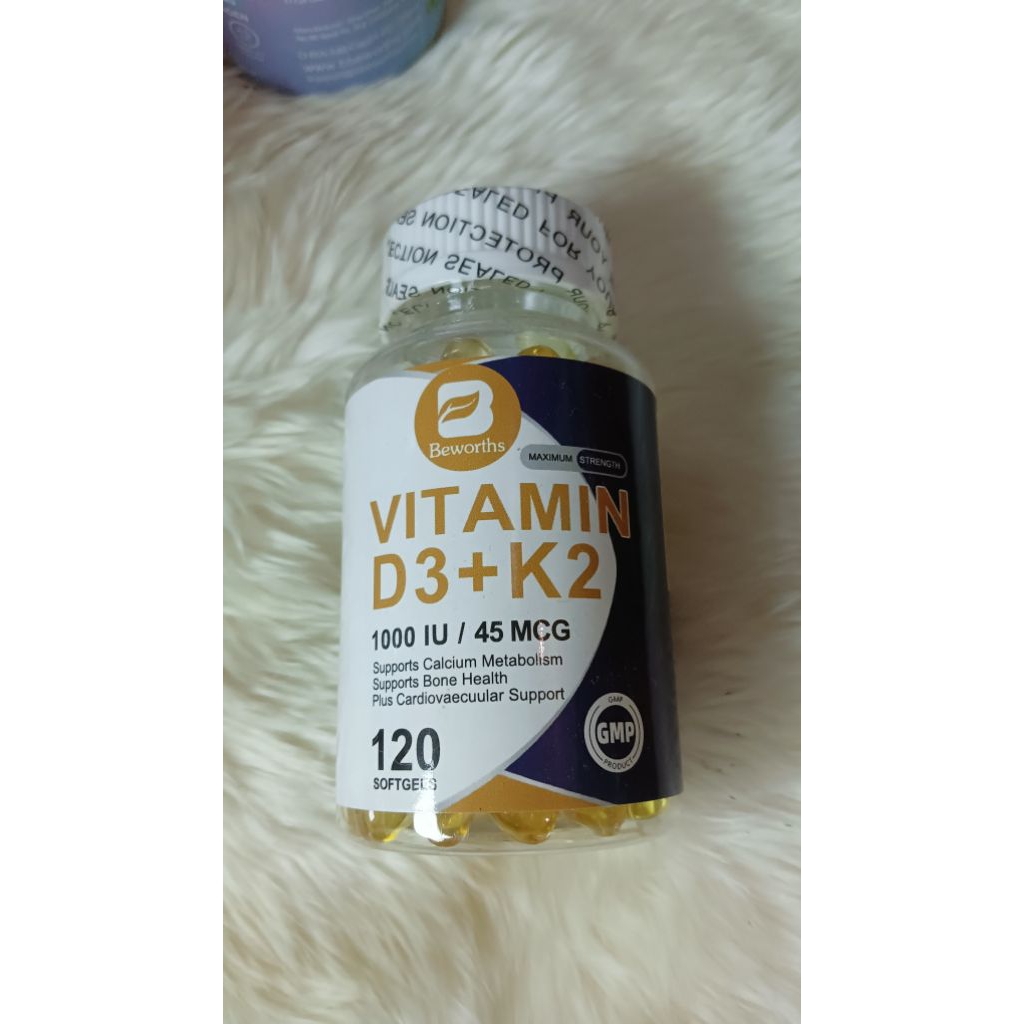 Suplemen kesehatan Vitamin D3K2 1000IU