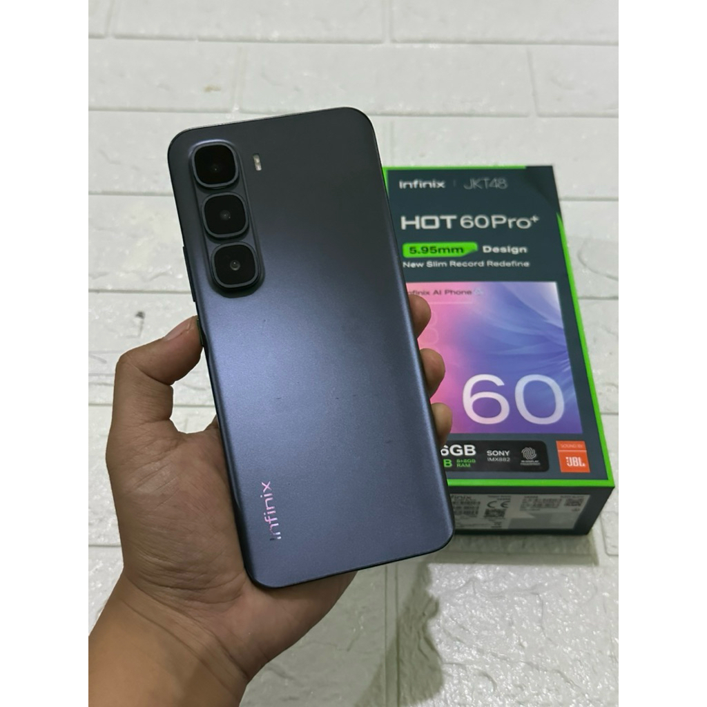 infinix hot 60 pro plus 8/256 SECOND FULLSET