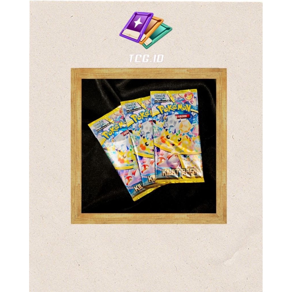 Pokemon Pack Kilat Rasi / Kartu Pokemon TCG Kilat Rasi Pack / TCG / Pokemon Kolektor