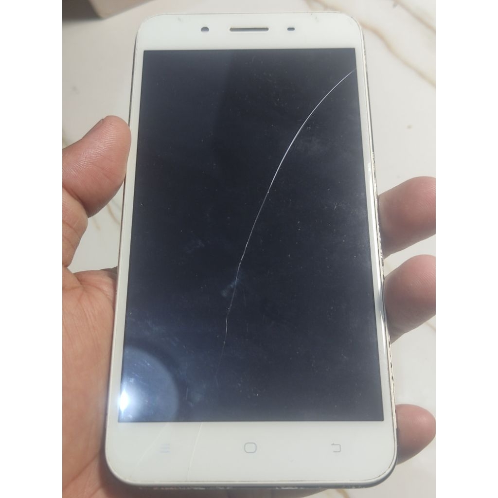 LCD + FRAME VIVO V5 LITE MINUS TS RETAK LCD DAN SENTUH NORMAL