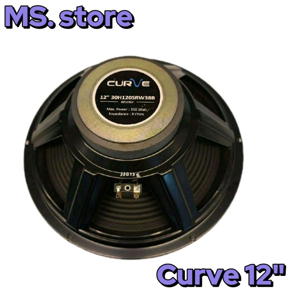 Speaker Curve 12 Inch Woofer 350 Watt 8 Ohm