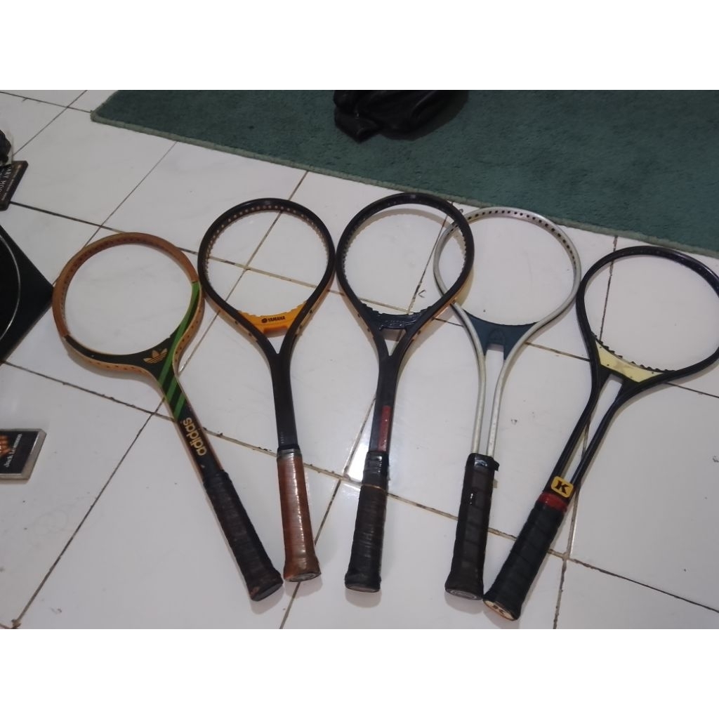 raket tenis jadul