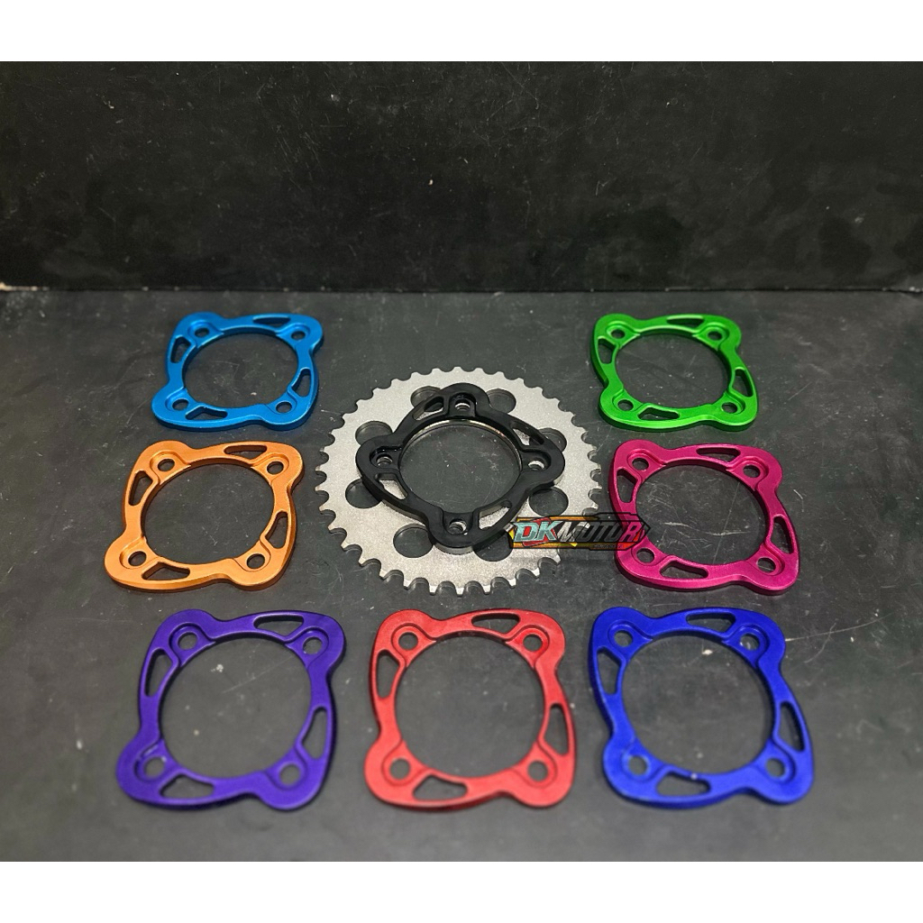 Manisan Pemanis Gear Gir Belakang Yamaha Baut 4 Jupiter MX Fiz Vega R King Alfa Crypton Aluminium CN