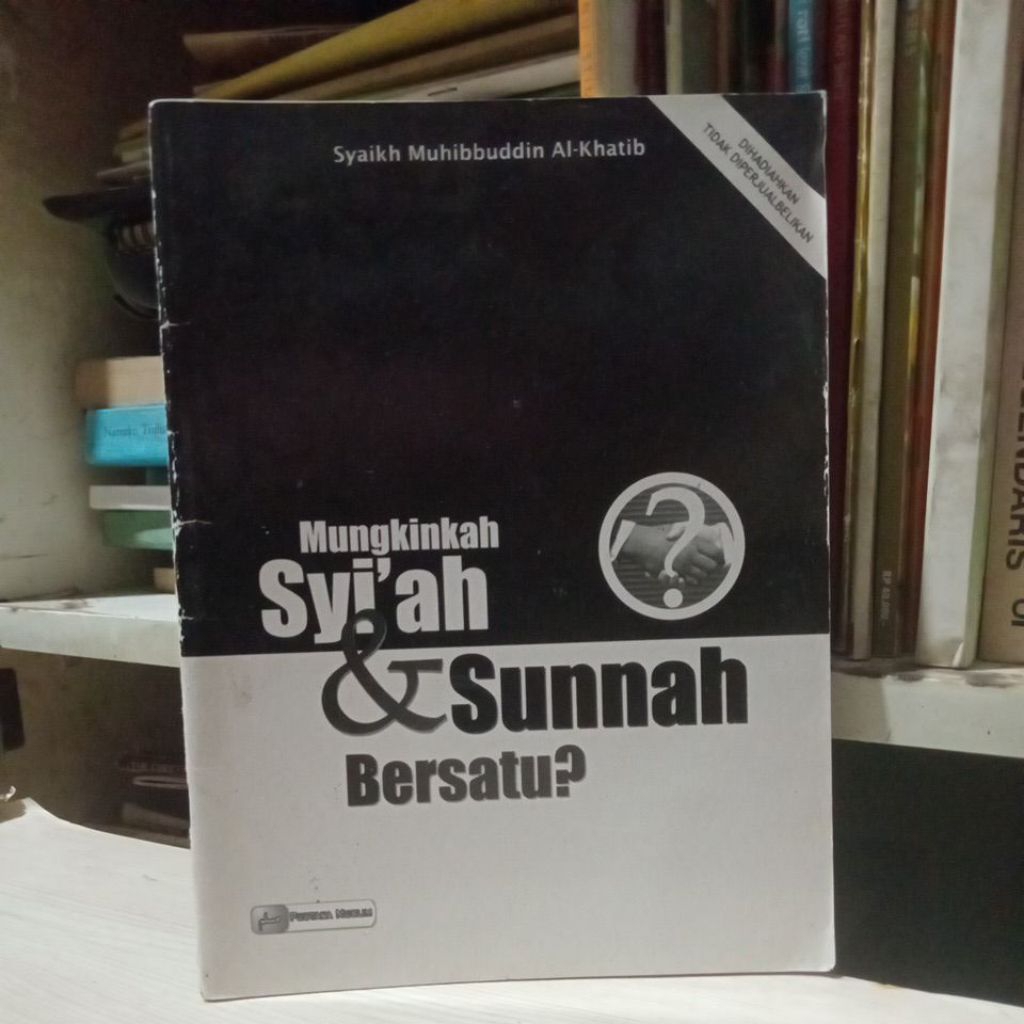 buku mungkinkah syiah dan sunnah bersatu#Rak6b