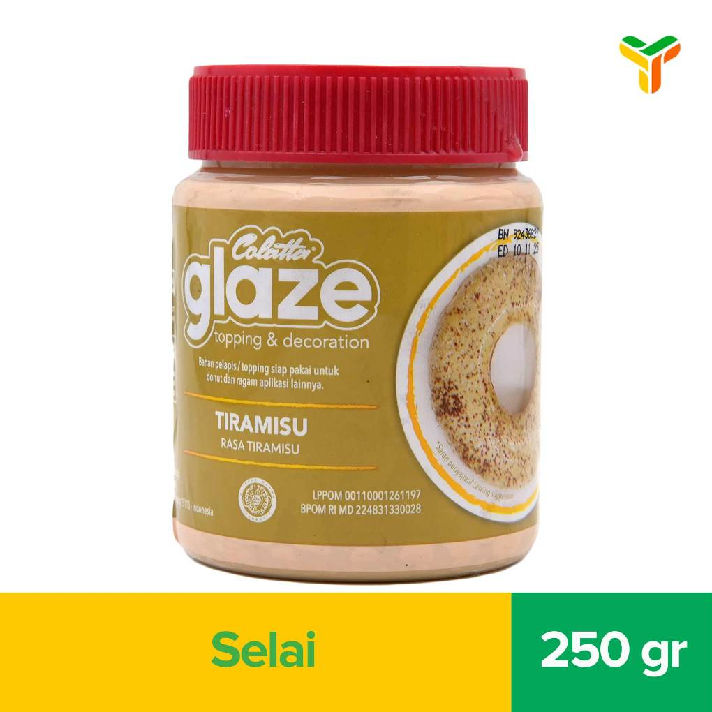 Colatta Glaze Tiramisu 250 Gram