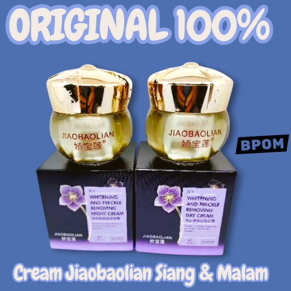 Cream Jiaobaolian Siang & Malam Original 100% Bpom