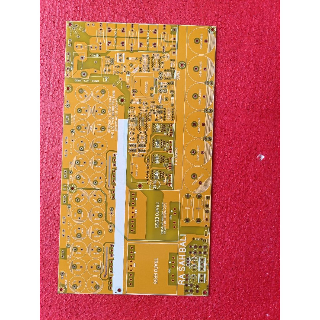PCB smps Fullbridge dual out for class H 5000watt