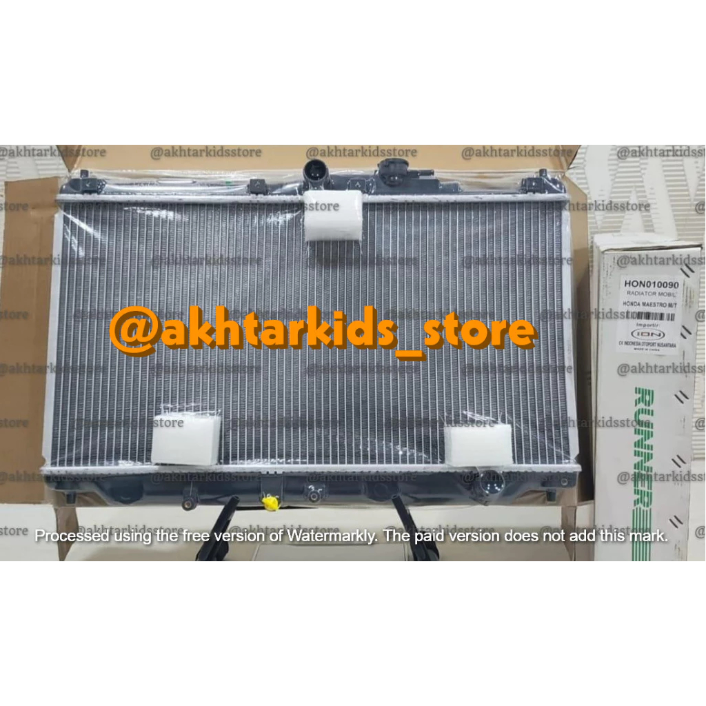 Radiator Honda Accord Maestro Matic Runner