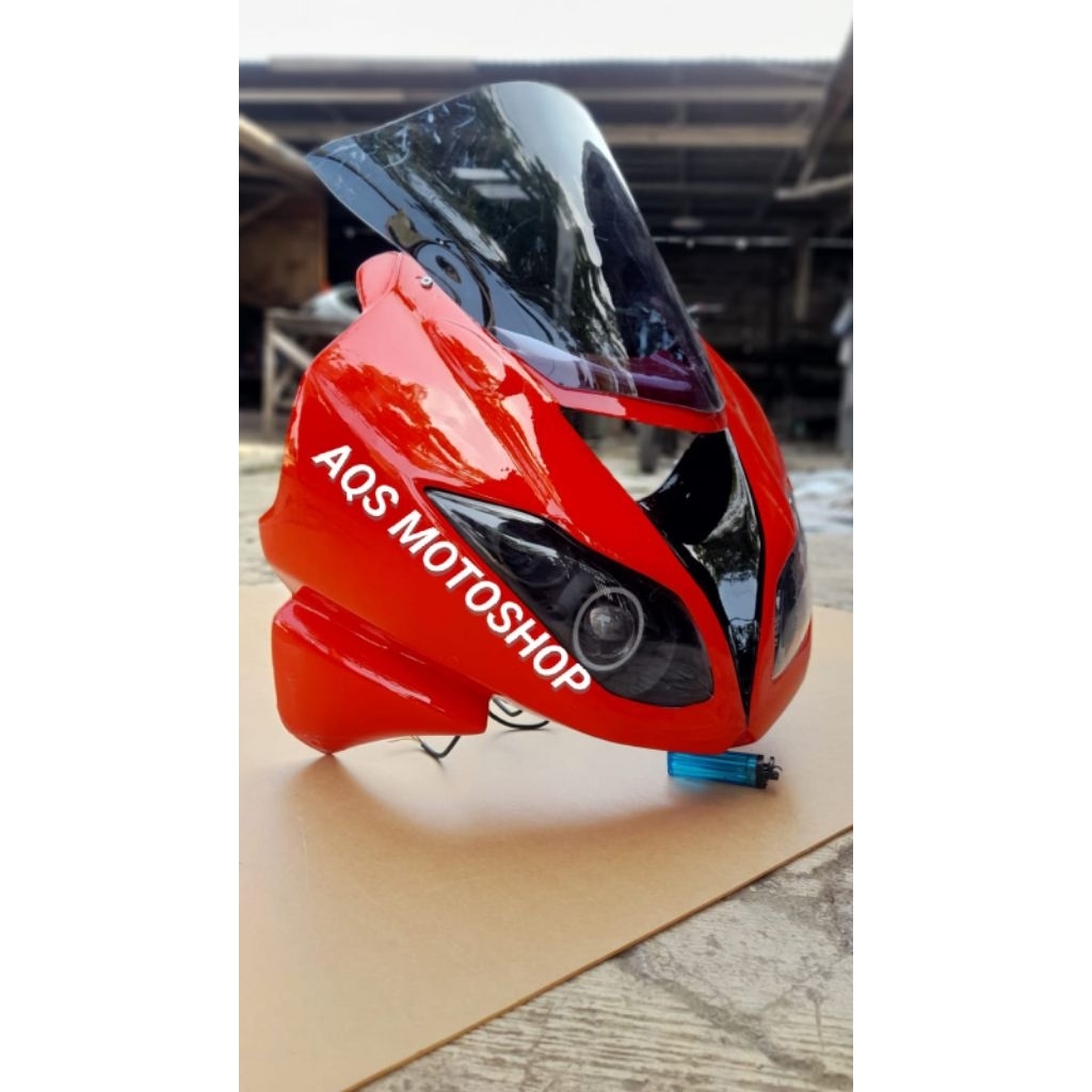 HL kepala depan model zx6 PNP untuk ninja 250 karbu