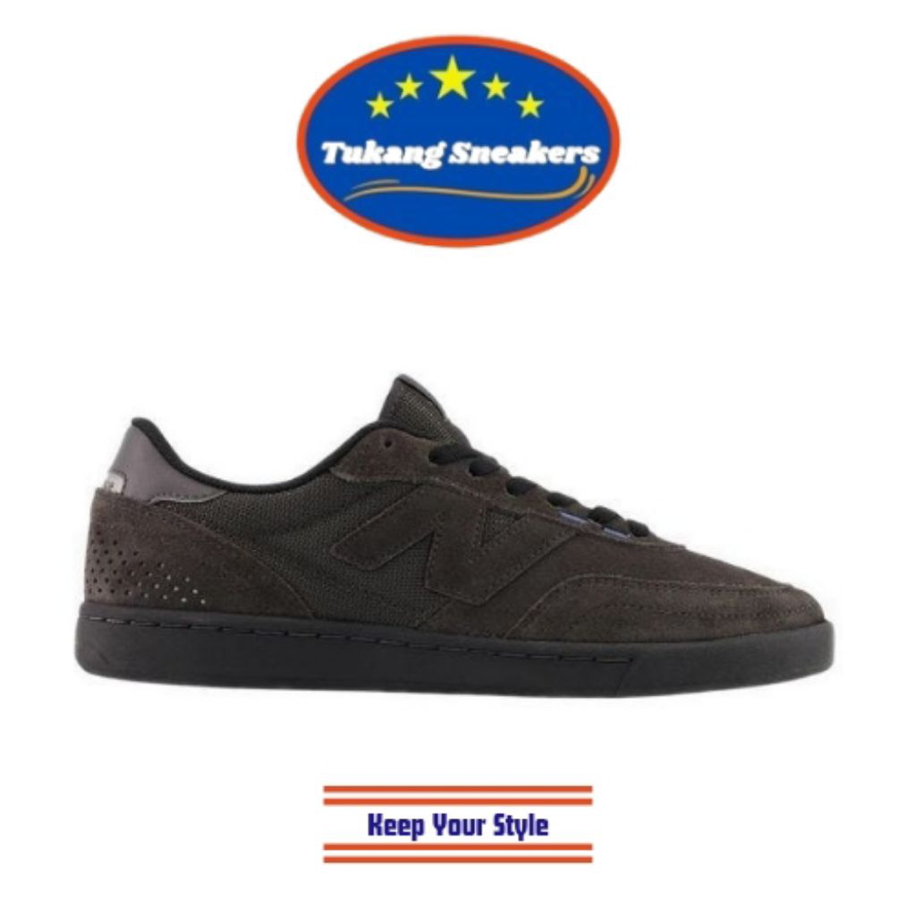 Sepatu Sneakers Pria New Balance Numeric 440 v2 Skateboarding Black NEWNM440WD2