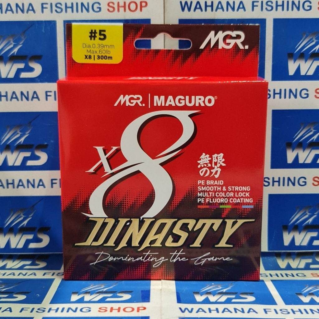 Senar PE Maguro Dinasty X8 PE 5 300m