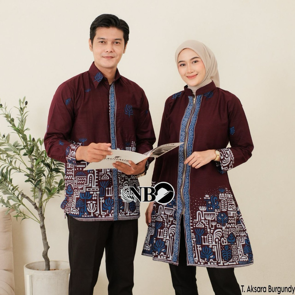TUNIK BATIK WANITA RESLETING DEPAN BUSUI TUNIK BATIK WANITA LENGAN PANJANG TERBARU