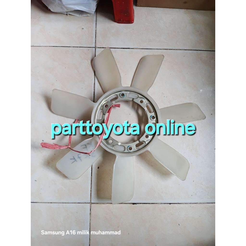 kipas radiator kijang 5k kijang 7k aisin