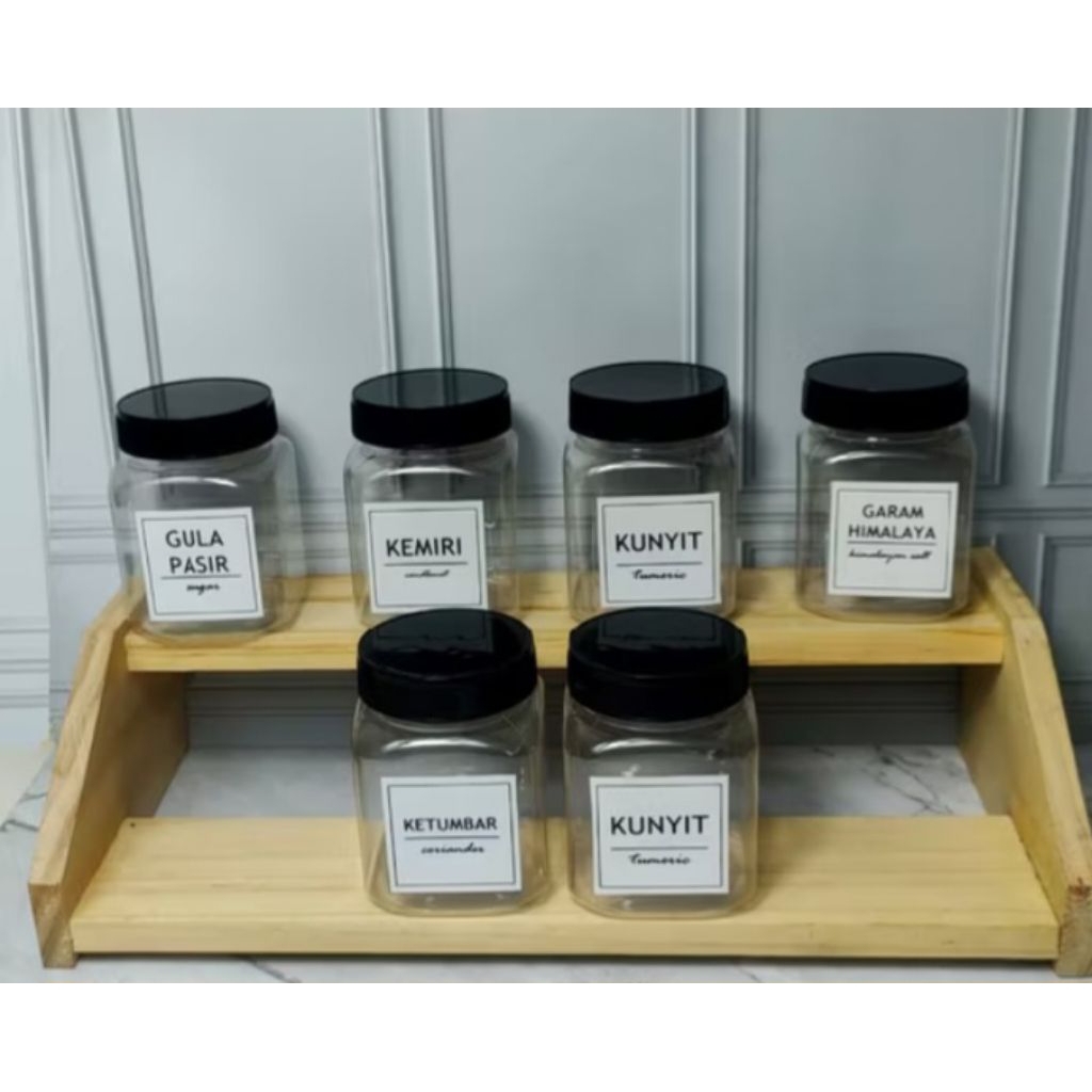 Rak kayu mini serbaguna rak/bumbu/rak display
