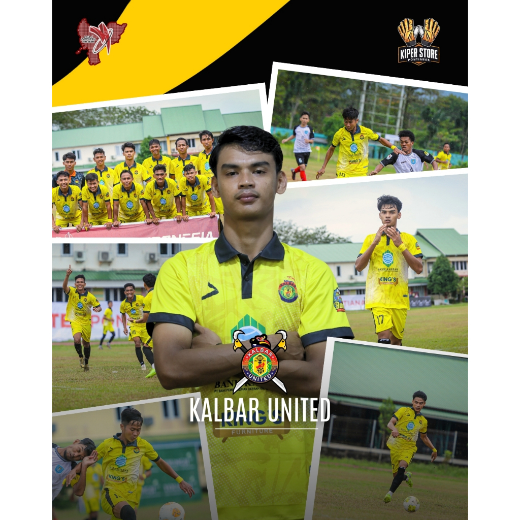 PARADE Jersey Kalbar United Liga 4 Kalbar // Home 2025
