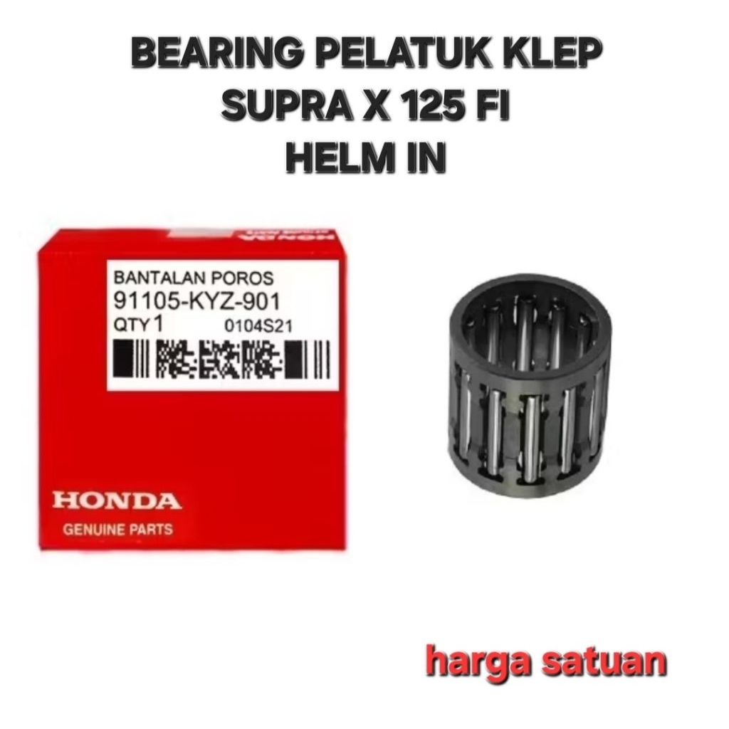 BEARING LAHAR PELATUK KLEP SUPRA X 125 FI HELM IN ORIGINAL