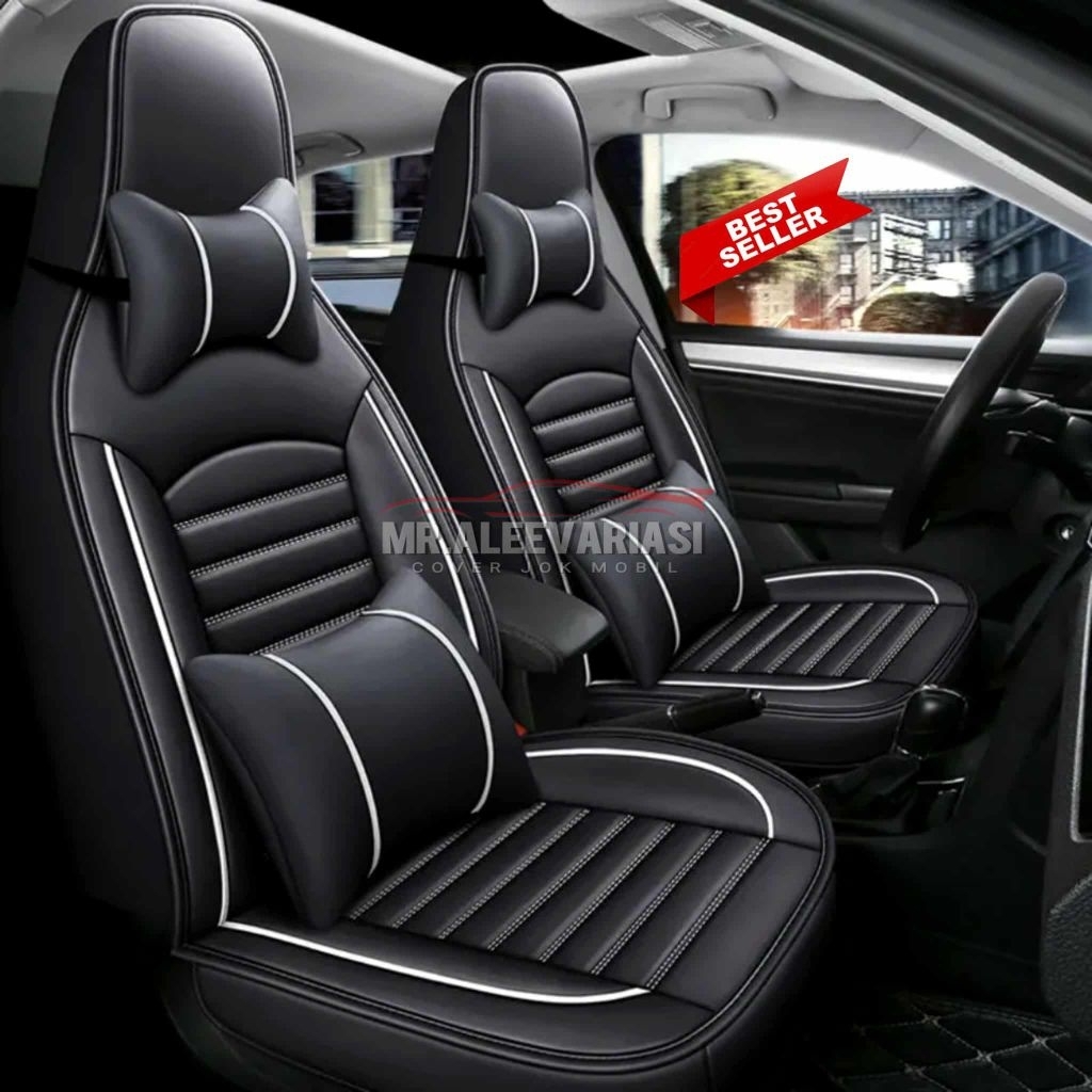 Sarung Jok Mobil Sigra Calya 2016 - 2025 Fullseat Depan-Belakang Full Busa