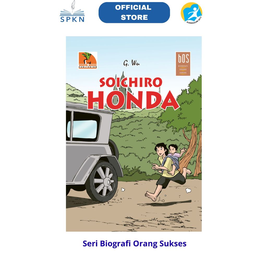 Komik Biografi Kisah Tokoh Sukses "Soichiro Honda"