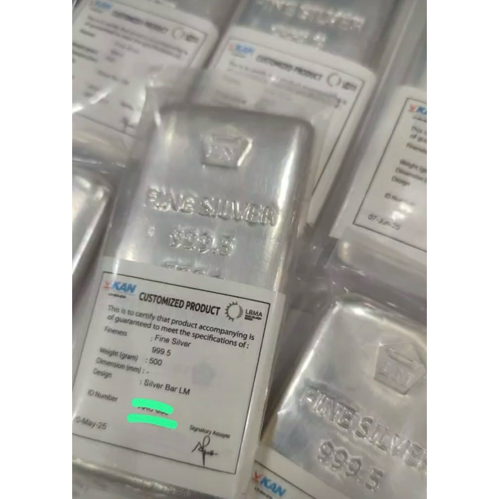 Perak Batangan 1Kg Perak ANTM READY STOCK