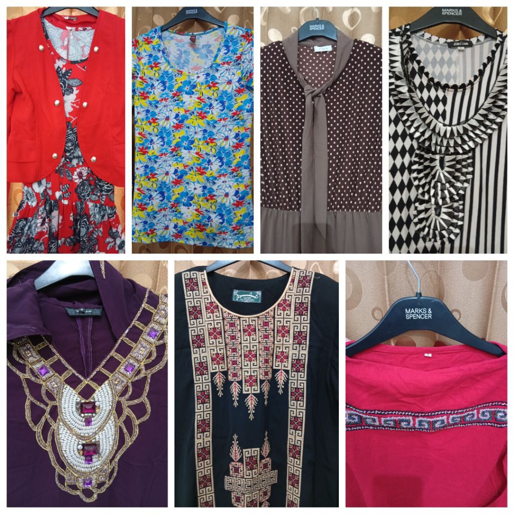 Pakaian Gamis Preloved Size Kecil Part I