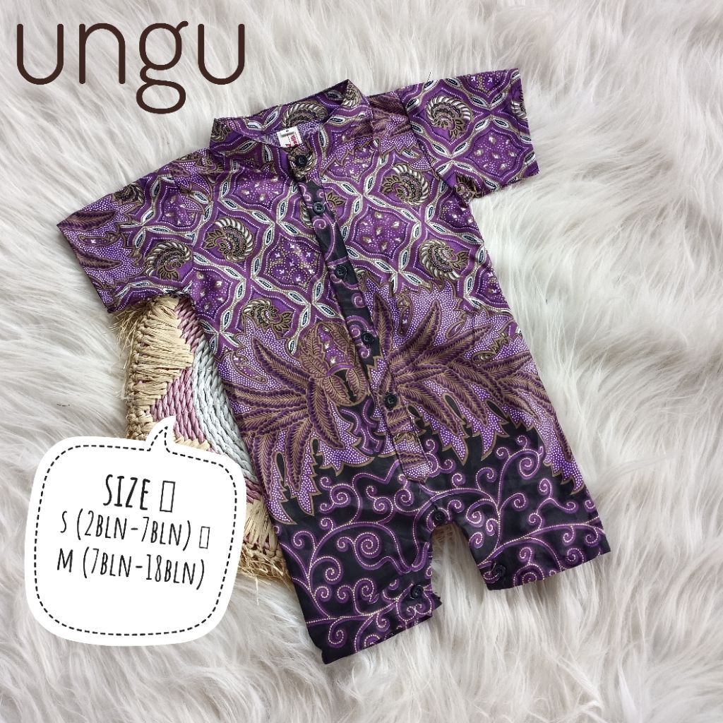 jumpsuit batik bayi jumper newborn romper bayi laki laki koko bayi kemeja batik anak baju kondangan 