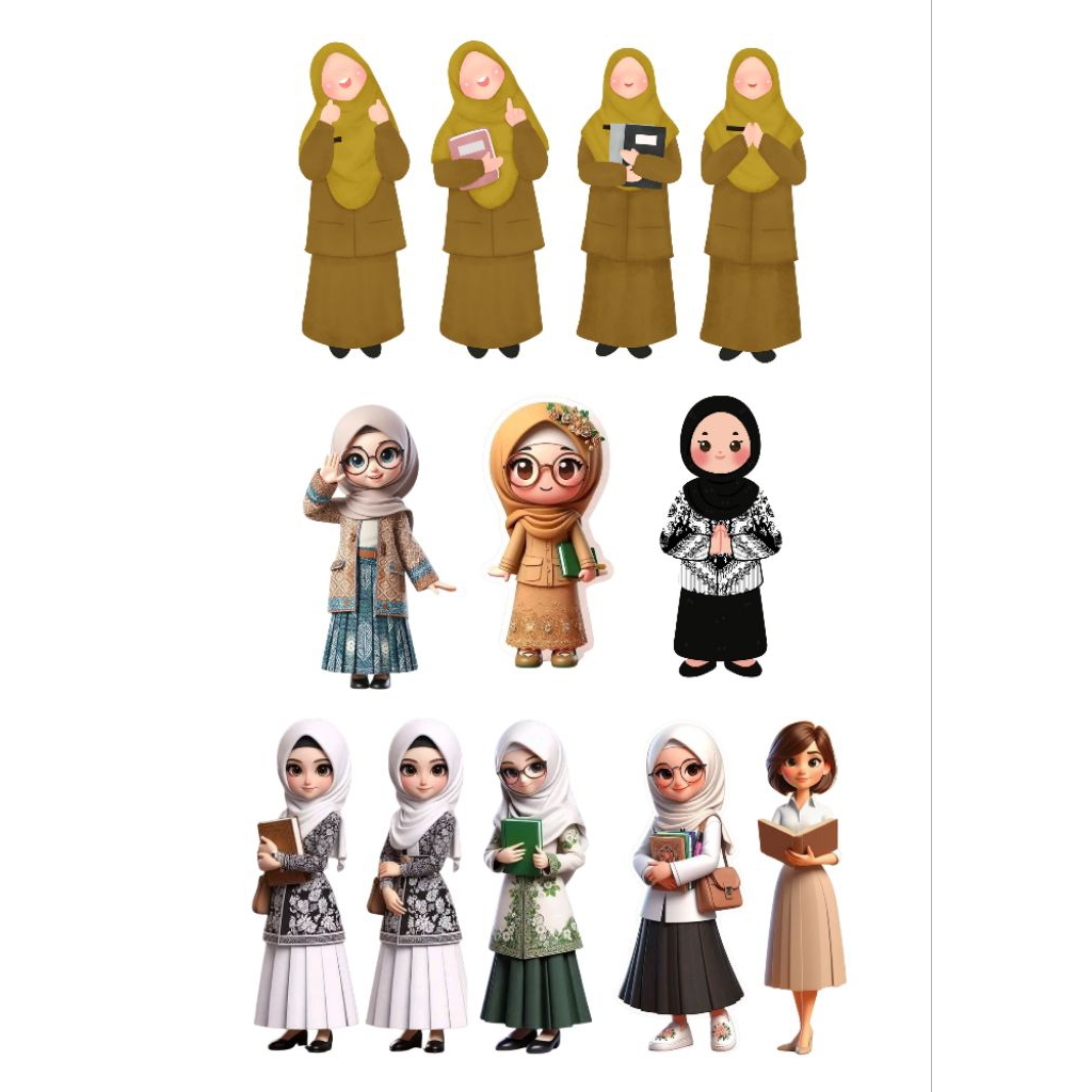 Topper Guru Jumbo 14 cm Topper Hari Guru Topper Teacher Day Topper Buket Hari Guru Toper Teacher's D