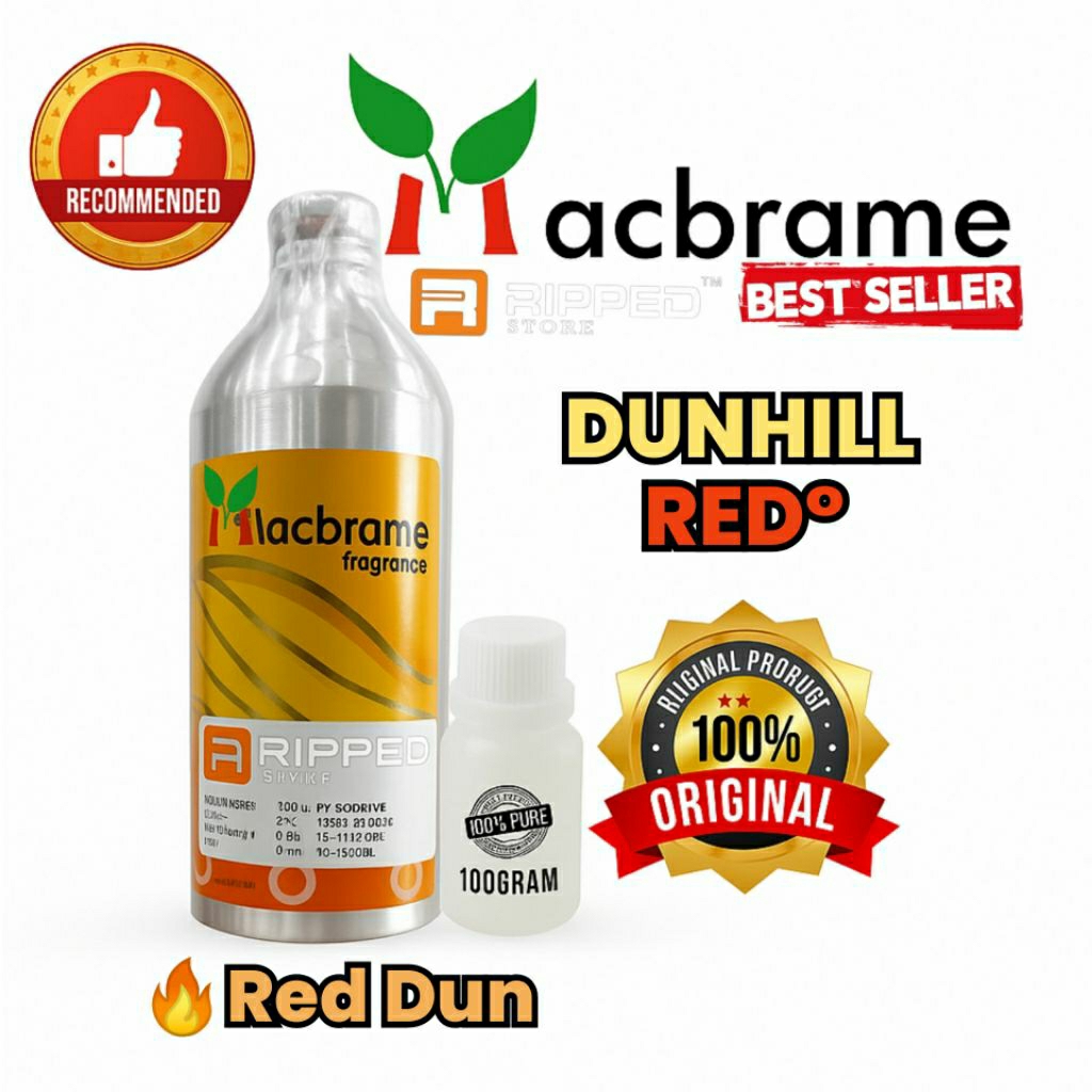 100ML Bibit Parfum Murni Dunhill Red Original Macbrame