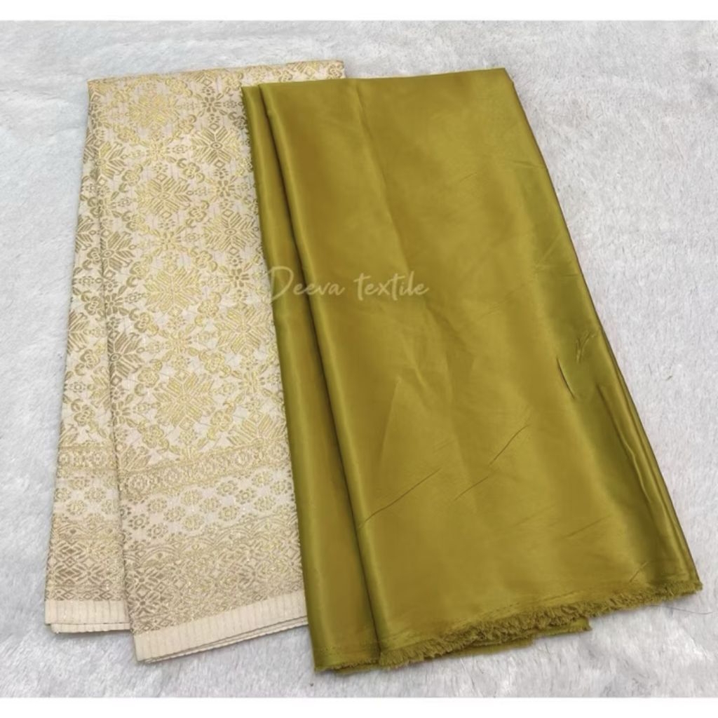 set satin dan songket