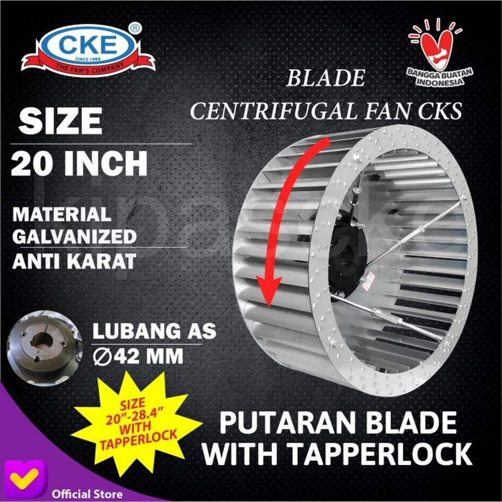CKE Fan Official - Blade Blower 20" Baling blower Centrifugal Fan Wheel sirrocco (Kanan)