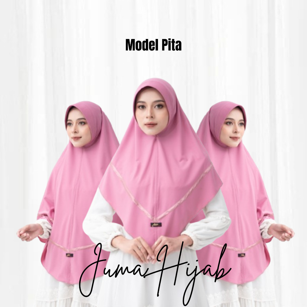 Kerudung Instan JUMA List Pita Hijab Jersey Premium Jilbab Wanita Dewasa