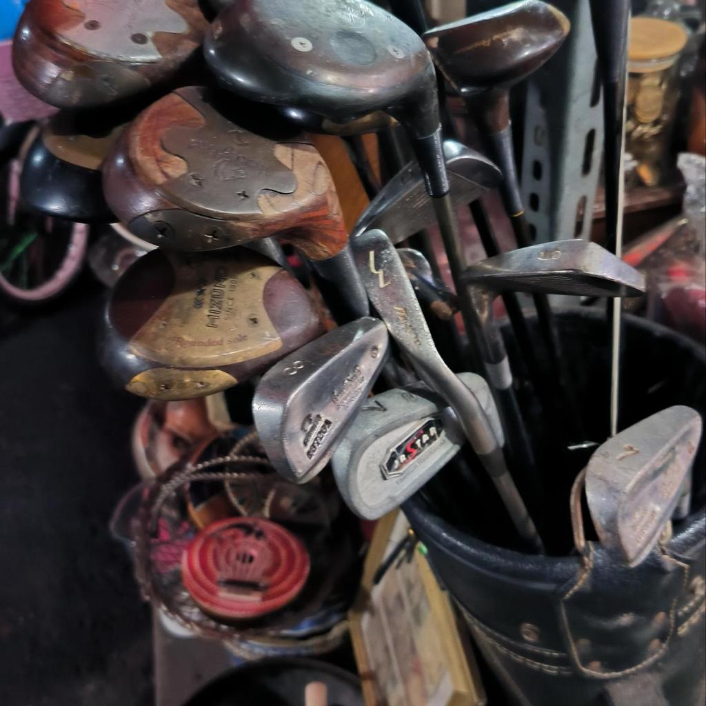 stik golf graphite kepala kayu all merek//graphite karbon bahan joran pancing