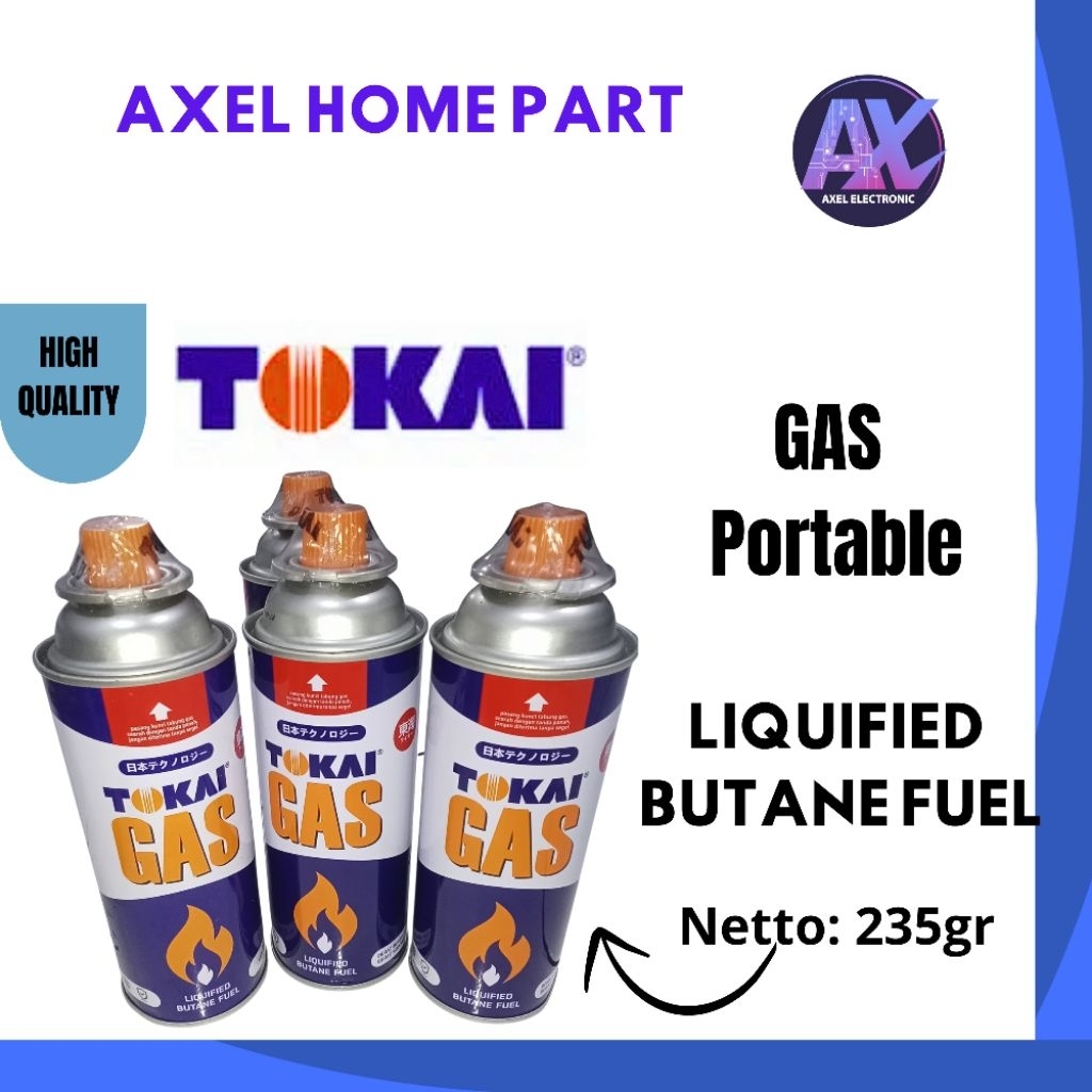 Gas Cartridge Tokai/Gas portable tokai/Gas kaleng Tokai