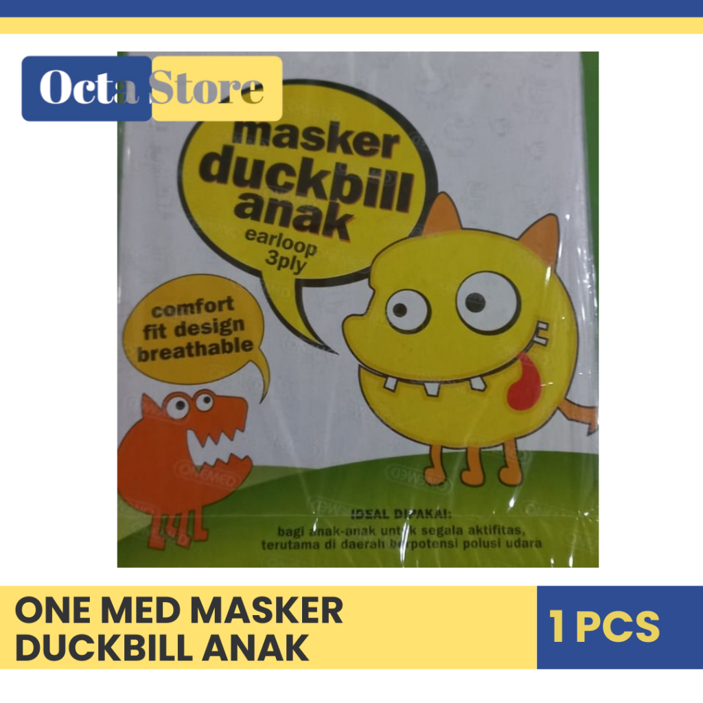 Masker Duckbill Anak Medis One Med