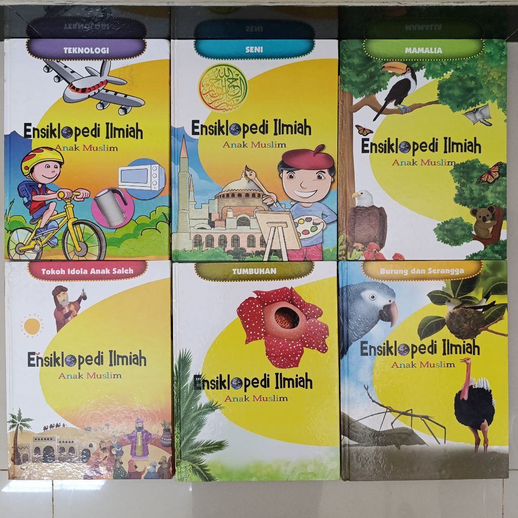 buku ensiklopedi ilmiah anak muslim (satuan)