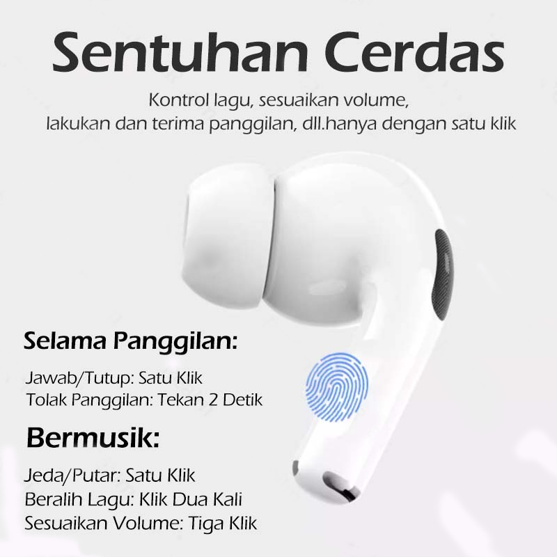 BIG SALE HOT DEALS Goopodos TWS ANC Pods Pro 2 Pods Gen4 Earphone bluetooth headset iP + Free