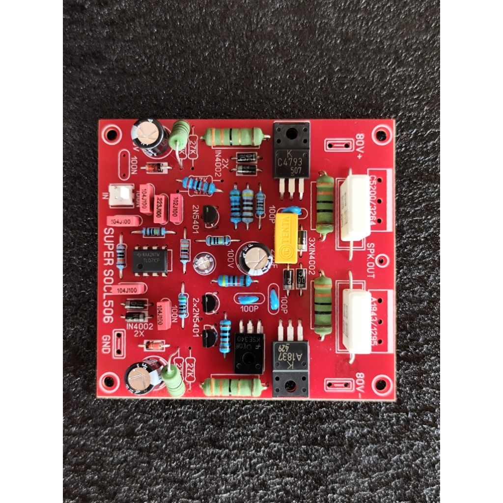 Driver SOCL 506 modif komponen original