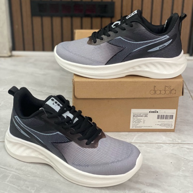 DIADORA MUZIANO MENS RUNNING SHOES - BLACK