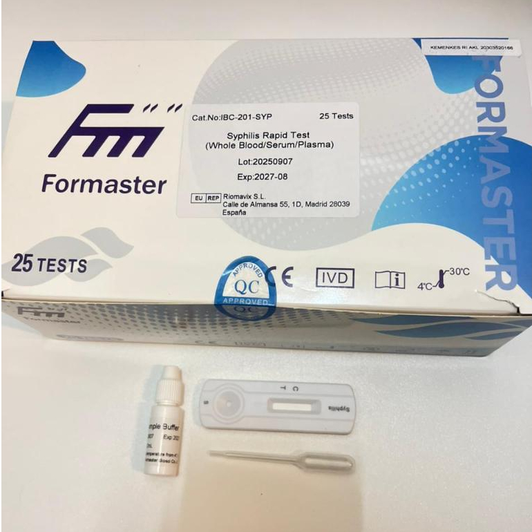 FORMASTER AKL HIV Syphilis Test - Alat Uji Sifilis / Formaster Syphilis & HIV