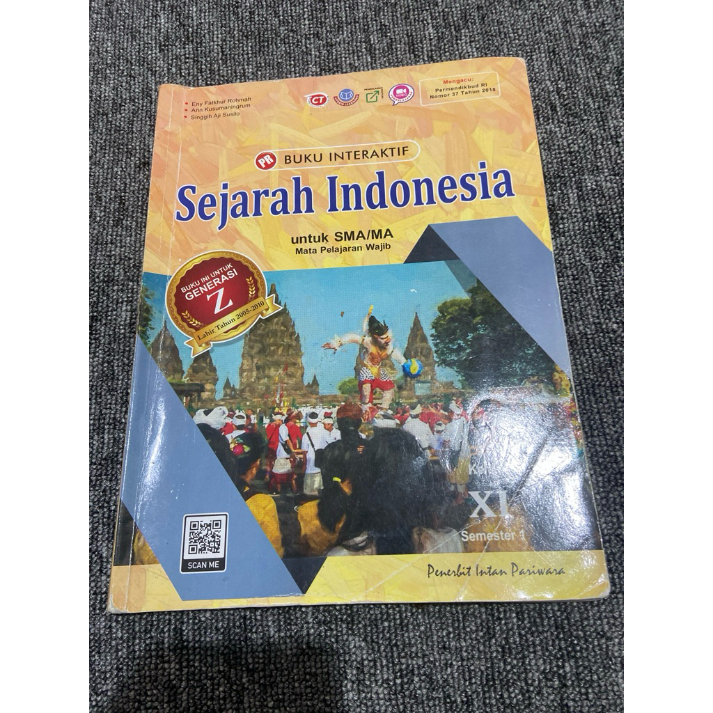 PR sejarah Indonesia sma kelas XI semester 1 intan pariwara