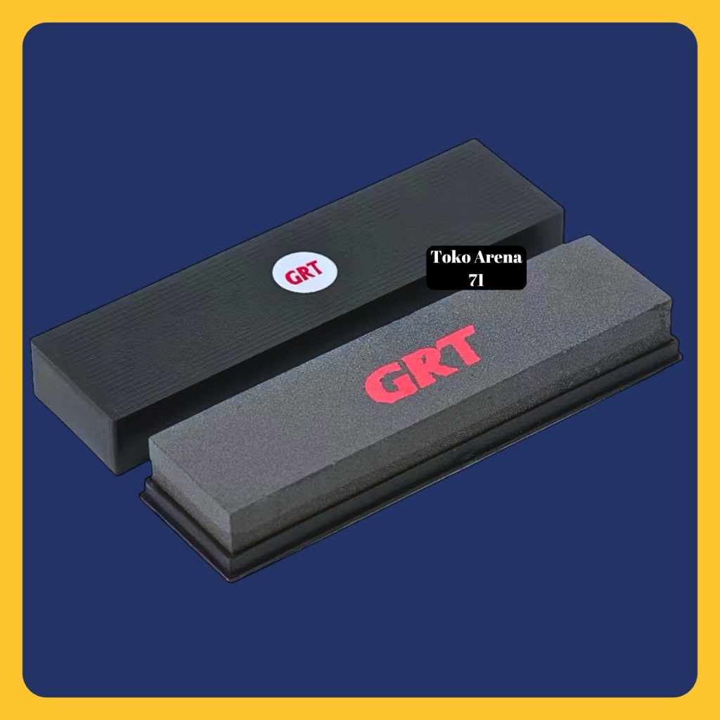 Batu Asah Pisau Batu Gosok Batu Asahan Hitam 8” Inch