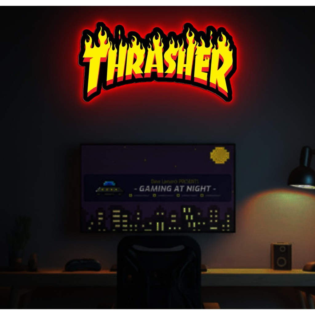 Lampu Tidur hiasan dinding kamar cowok dekorasi kamar aesthetic dekorasi kamar skena hiasan dinding 