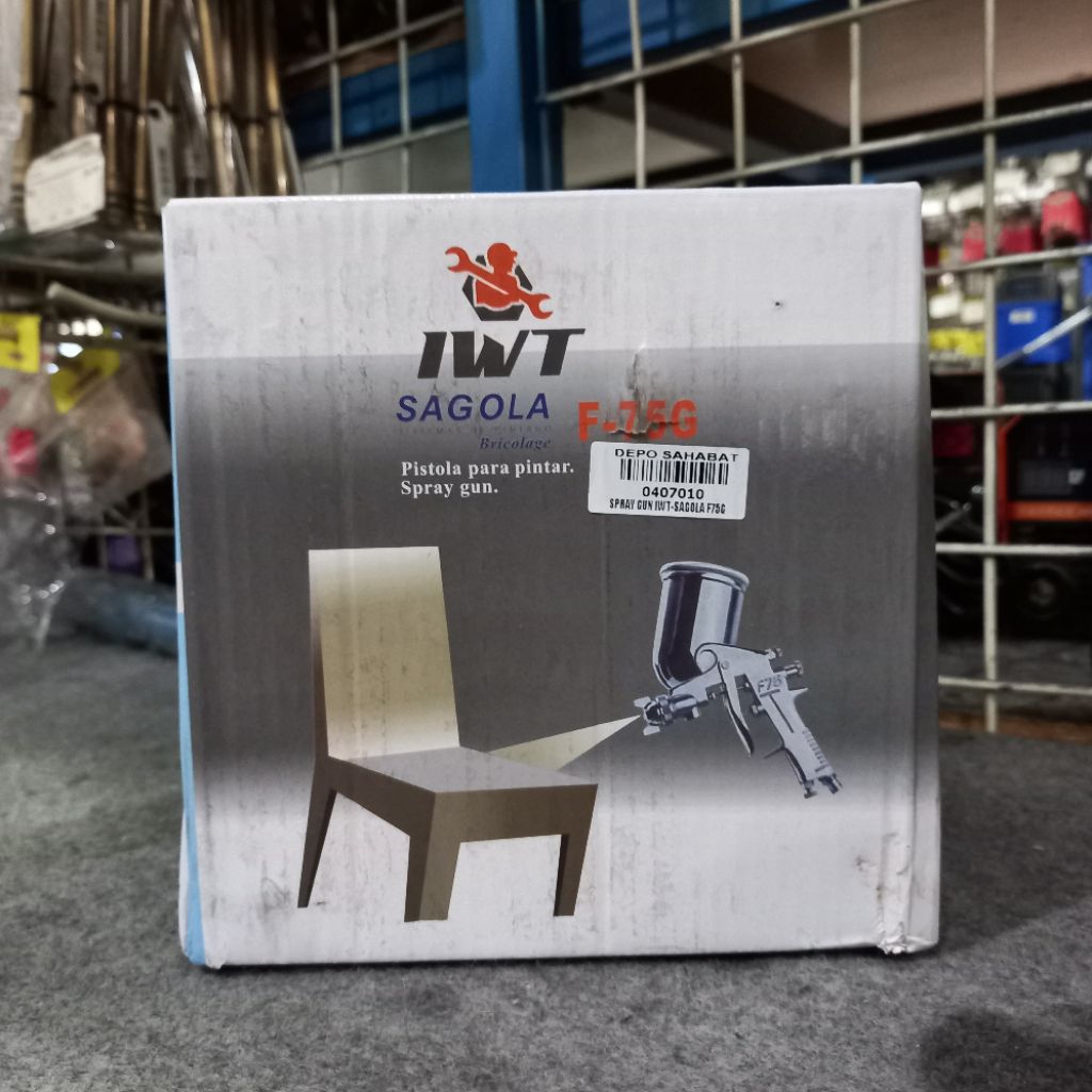 SPRAY GUN IWT-SAGOLA F75G